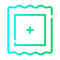 frame Line Gradient Icon