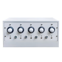 Electronic Control Panel, isolated on white background