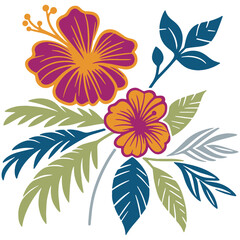 nature inspired floral artwork with botanical garden elements and hand drawn elegance for digital decor

