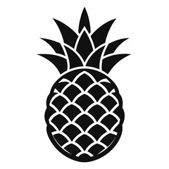 Obraz premium pineapple vector illustration