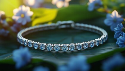Close up photo of gold jewelry with elegant design. Gold bracelet with simple yet elegant design. Gold bracelet with diamond decoration that looks elegant