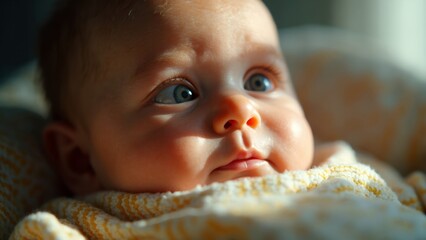 Close up of Baby Light and Shadow Art