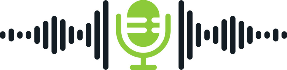 Podcast Audio Wave