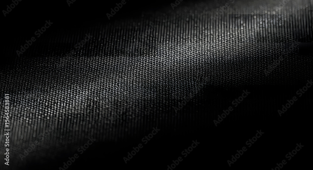 Poster elegant black fabric texture provides a sleek and sophisticated background for diverse creative appl
