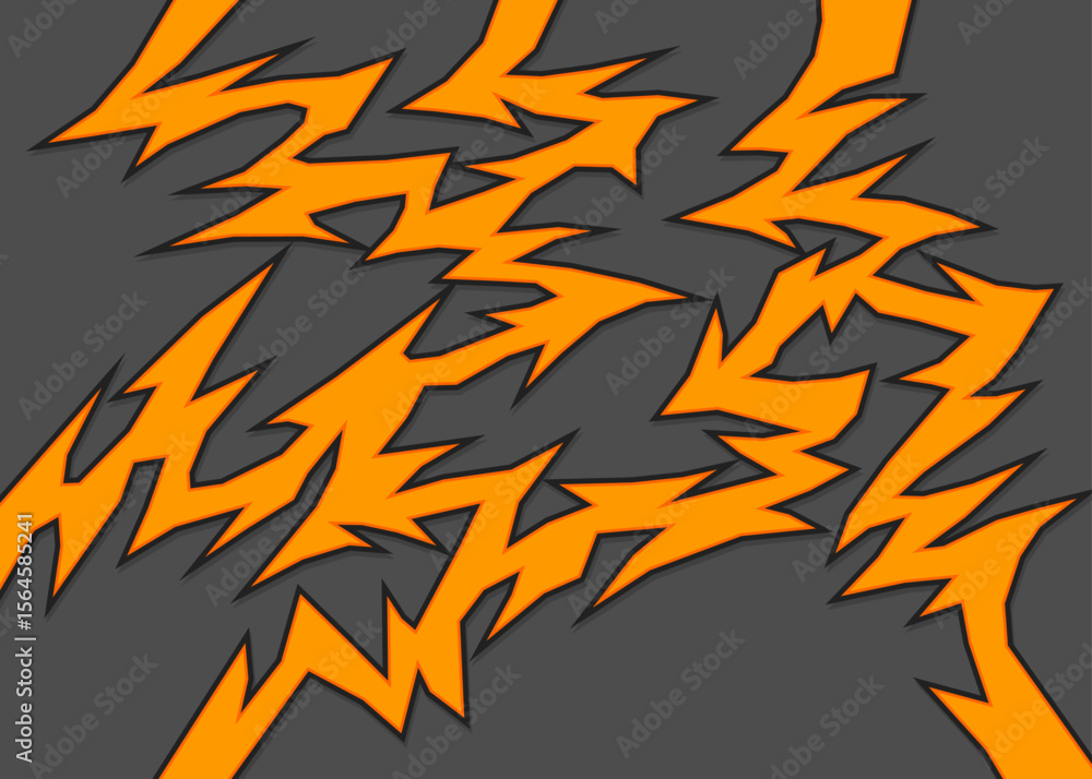 Poster simple background with lightning effect pattern and with some copy space area