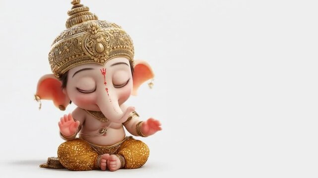 
illustration of Lord Ganpati for Ganesh Chaturthi festival of India, Ganesh chaturthi for greeting,card, poster background.	
Category