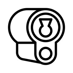 deadbolt line icon