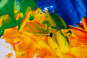 Fototapeta premium カラフルな色で塗った背景 