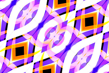 gradient line art pattern of indonesian culture traditional tenun batik ethnic dayak ornament	
