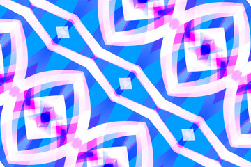 gradient line art pattern of indonesian culture traditional tenun batik ethnic dayak ornament	