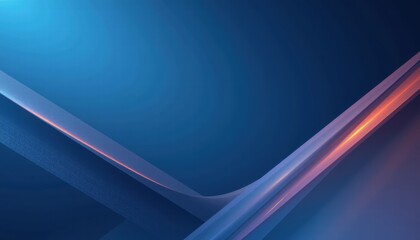 Abstract blue and orange gradient background with smooth lines and soft light effects creating a modern and professional ambiance for design projects