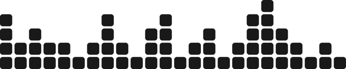 Audio Wave Silhouette