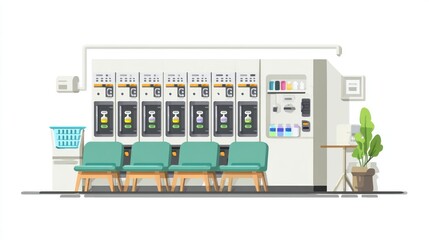 Modern automated dispensing station
