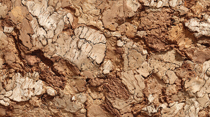 Smooth cork texture in neutral tones, a minimalist and natural backdrop for versatile designs
