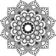 Ornamental luxury mandala pattern	