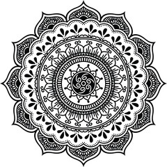 Ornamental luxury mandala pattern	
