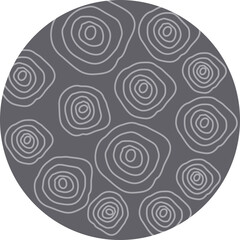 원형 무늬 일러스트 디자인