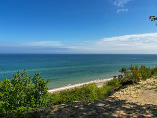 beach and blue sky
