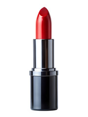 red lipstick isolated on white