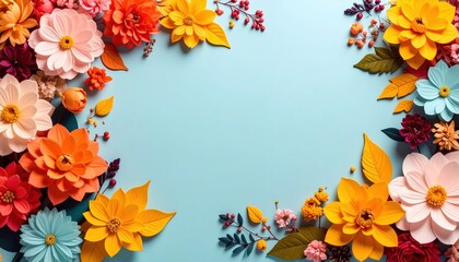 Vibrant floral arrangement studio digital art colorful background aesthetic perspective nature inspiration