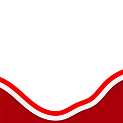 Indonesia Flag Footer