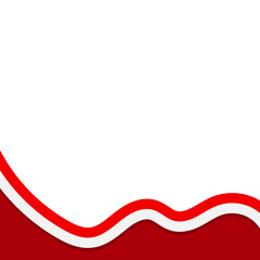 Indonesia Flag Footer