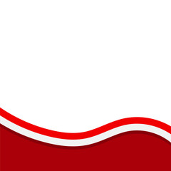 Indonesia Flag Footer