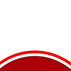 Indonesia Flag Footer