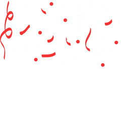Indonesia Flag Confetti