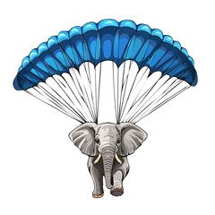 élephant parapente 2