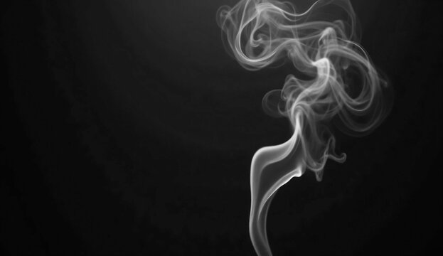 Material for smoke synthesis. Drifting smoke. Tobacco. Ignition. Household chores. Noxious substance. Wolf smoke.