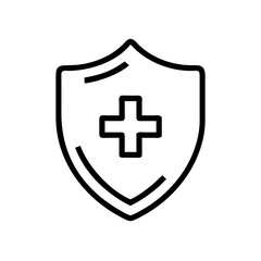 Obraz premium Healthcare Icon Vector Illustration Set