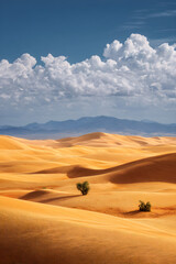 Limitless Desert Horizon: Exploring the Boundless Beauty and Adventure of Nature's Endless Expanse Beyond the Dunes