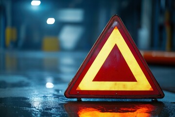 warning triangle sign