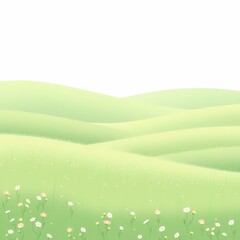 green field background