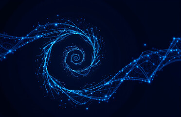 Tech - Sense Spiral Light Pattern