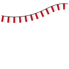 Indonesian Bunting Flag Decoration