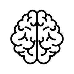 Brain organ icon