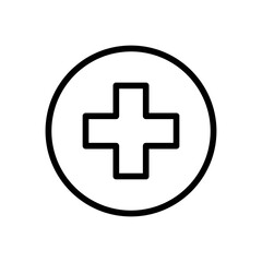 Obraz premium Medical sign icon