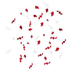 Indonesian Flag Confetti