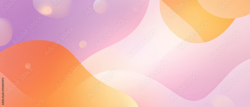 Poster abstract fluid gradient background with soft pastel colors, smooth shapes and modern design concept 