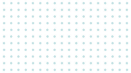 Blue star outline seamless pattern on white background. Ideal for kids' projects, wrapping paper, baby shower designs, cute stationery, and playful digital backgrounds.