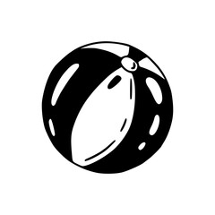 beach ball clipart