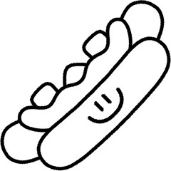 Hot Dog Doodle