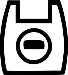 Poly Bags icon set