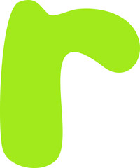 Green Leafy Alphabet