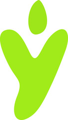 Green Leafy Alphabet