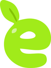 Green Leafy Alphabet