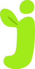 Green Leafy Alphabet