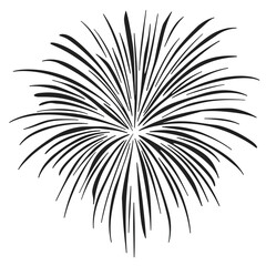 Fototapeta premium firework illustration png transparent background